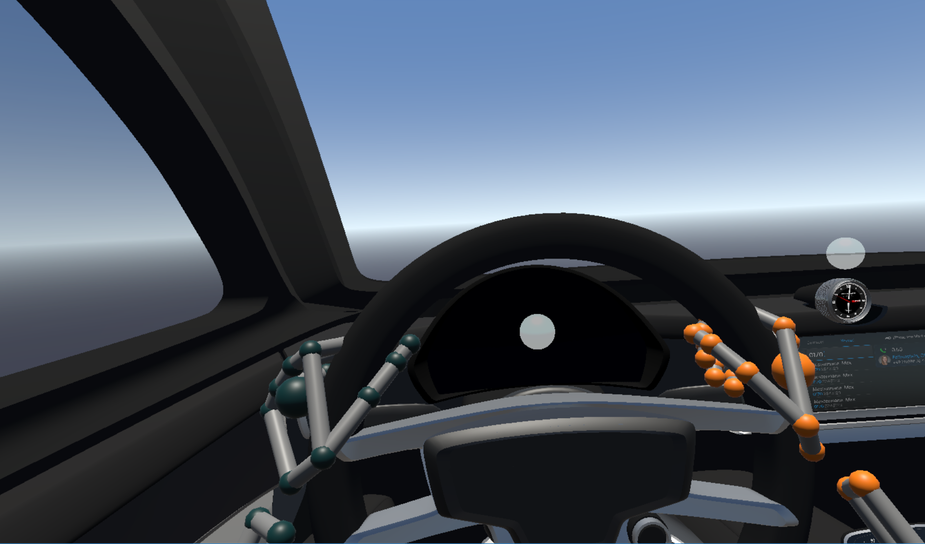 Real-time concept simulation used for cross-team reviews.